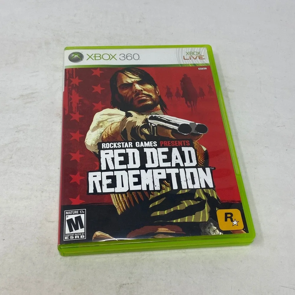 Red Dead Redemption Rockstar Games Xbox 360 NTSC Western Action Adventure CIB